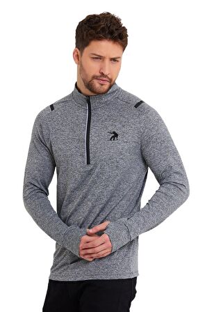 Advance Spor Sweatshirt Erkek Yüksek Yaka 1/4 Fermuar