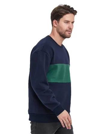 Erkek 3 İplik Oversize Sweatshirt