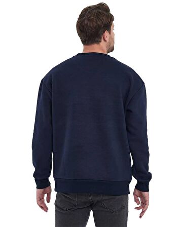 Erkek 3 İplik Oversize Sweatshirt