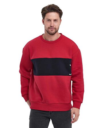 Erkek 3 İplik Oversize Sweatshirt