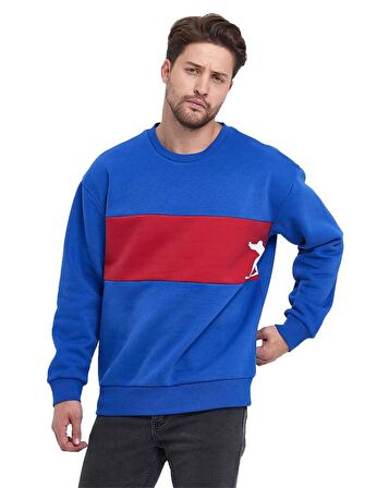 Erkek 3 İplik Oversize Sweatshirt