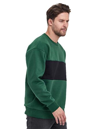 Erkek 3 İplik Oversize Sweatshirt