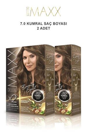 Maxx Deluxe Saç Boyası 7.0 Kumral X2