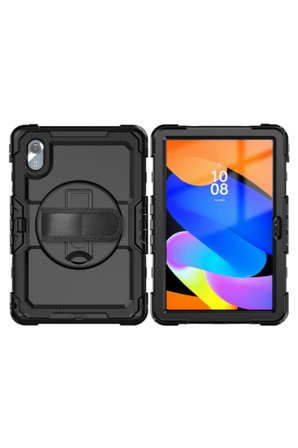 Fuchsia Lenovo K11 Gen 2 TB336FU ile Uyumlu Defender Askılı 360° Dönebilir Standlı Zırh Tablet Koruyucu Kılıfı