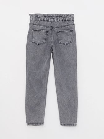 LCW Kids Mavi Pamuklu Basic Kız Çocuk Jean Pantolon