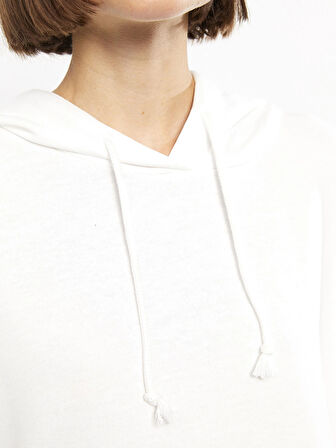 LCW Vision EKRU Kadın Hoodie