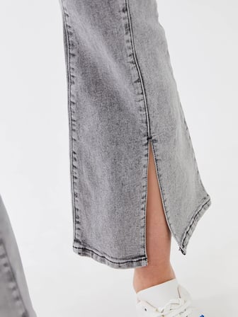 LCW Jeans SİYAH Yüksek Bel Mars Flare Kadın Jean Pantolon