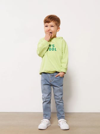LCW baby İndigo Basic Erkek Bebek Jean Pantolon