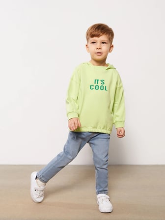 LCW baby İndigo Basic Erkek Bebek Jean Pantolon