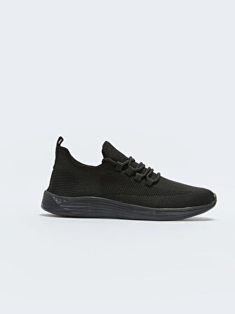 LCW STEPS SİYAH File Detaylı Erkek Spor Ayakkabı