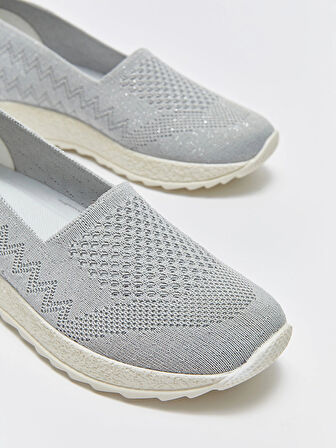 LCW STEPS Gri File Detaylı Kadın Spor Ayakkabı