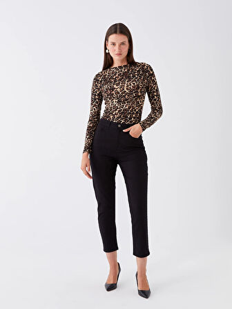 LCWAIKIKI Basic SİYAH Slim Fit Kadın Jean Pantolon