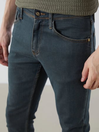 LCW Jeans Yeşil 760 Skinny Fit Erkek Jean Pantolon