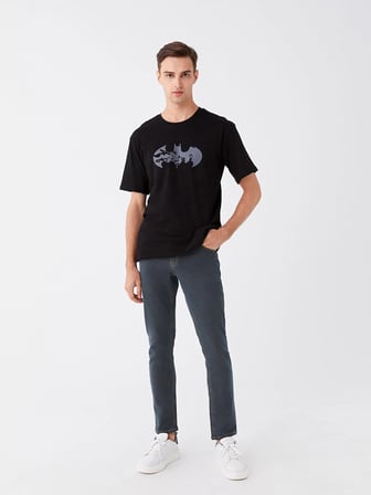LCW Jeans Yeşil 750 Slim Fit Erkek Jean Pantolon