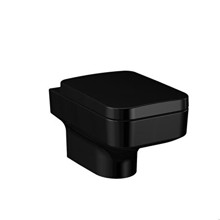 VitrA Water Jewels 7328B470-0090 Rim-Ex Asma Klozet, Siyah, 54 cm