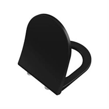 VitrA Sento Yavaş Kapanır Klozet Kapağı 130-483-009, Mat Siyah