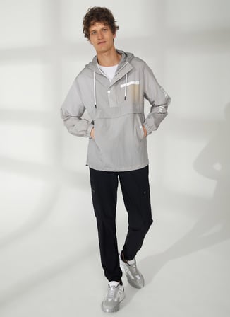 Gmg Fırenze Gri Erkek Slim Fit Gömlek GU23MSS15002