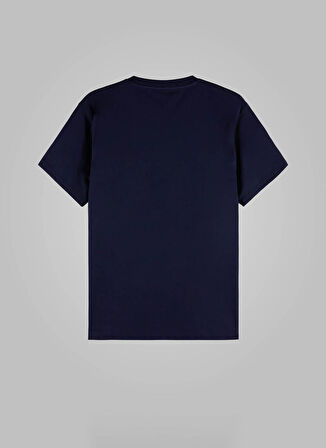 Murphy&Nye Bisiklet Yaka Düz Lacivert Erkek T-Shirt GAFF T-SHIRT