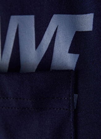 Murphy&Nye Bisiklet Yaka Düz Lacivert Erkek T-Shirt GAFF t-shirt