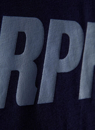 Murphy&Nye Bisiklet Yaka Düz Lacivert Erkek T-Shirt GAFF t-shirt