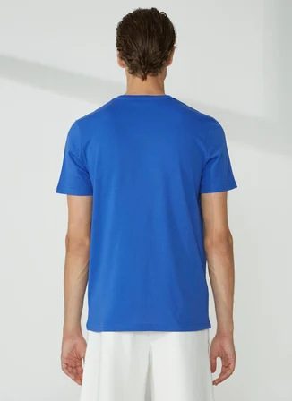 Murphy&Nye Bisiklet Yaka Düz Saks Erkek T-Shirt RIG t-shirt