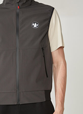 Murphy&Nye Düz Siyah Erkek Yelek LEECH GILET