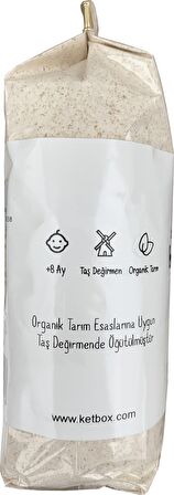 Organik Tam Buğday Unu 300 GR +8 Ay