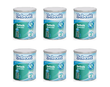 Bebevit 2 Bebek Devam Sütü 400gr X 6 ADET