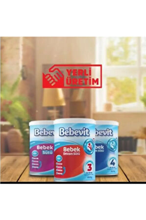 3 Bebek Devam Sütü 400 gr x 3 Adet (12-18 ay)