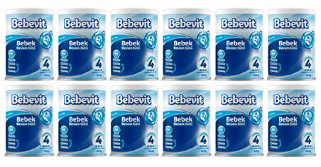 Bebevit 4 Bebek Devam Sütü 400 gr 12 ADET
