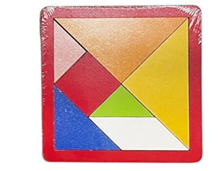 Hamaha Wooden Toys 7 Parça Tangram 19*cm HMH-154