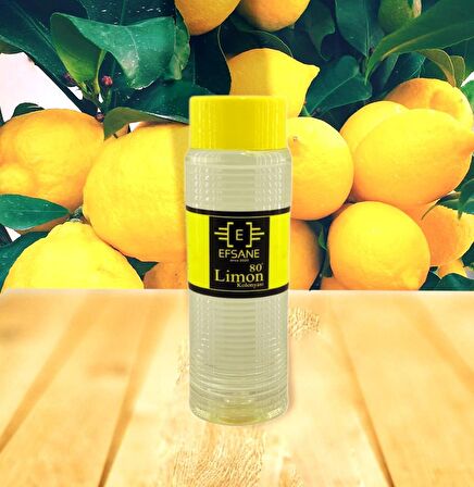 Sırımsı Efsane Limon Kolonyası  80 Derece 400 Ml. Plastik Şişe