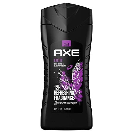 Axe Epic Fresh Erkek Deodorant 150ML X2 Adet + Excite 3in1 Erkek Duş Jeli 250ML 2li Set