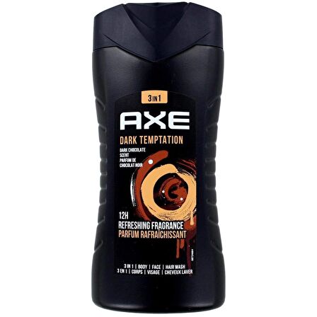 Axe Epic Fresh Erkek Deodorant 150ML + Excite 3in1 Erkek Duş Jeli 250ML + Dark Temptation 3in1 Erkek Duş Jeli 250ML + Deodorant 150 ML 4lü Set