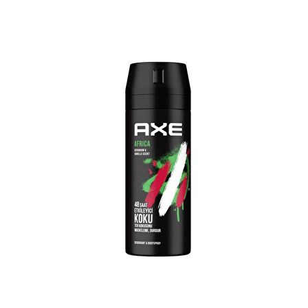 Axe Epic Fresh Erkek Deodorant 150ML + Excite 3in1 Erkek Duş Jeli 250ML + Africa 3in1 Erkek Duş Jeli 250ML + Deodorant 150 ML 4lü Set