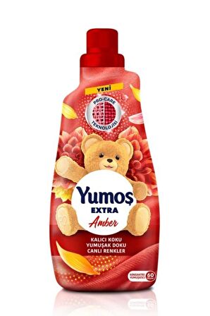 Yumoş Extra Çamaşır Yumuşatıcısı Amber 1440 Ml 2 Adet