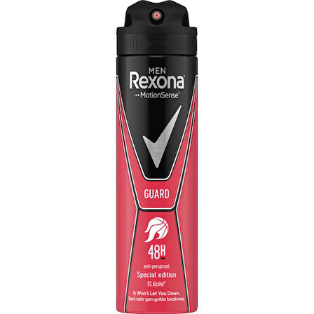 Rexona Guard Anti-Perspirant Erkek Sprey Deodorant 150 ML