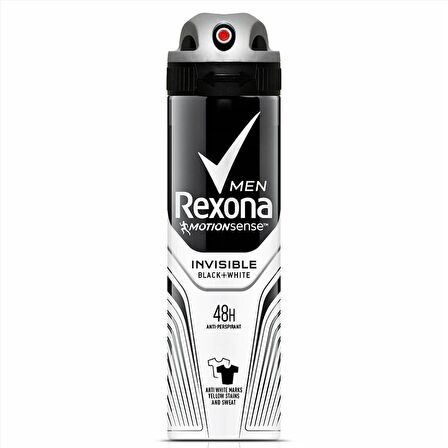 Rexona Deodorant Invisible Black White Men 150 Ml