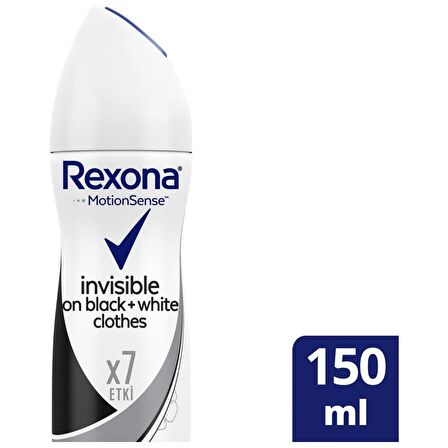Rexona Invisible Black & White Anti-Perspirant 150 Ml