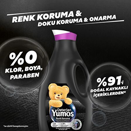 Yumoş Renk Koruma Siyahlar için Sıvı Deterjan 1.69 lt