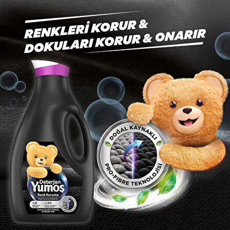 Yumoş Renk Koruma Siyahlar için Sıvı Deterjan 1.69 lt