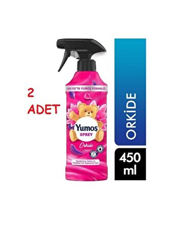 YUMOŞ Sprey Orkide 450 Ml 2' li