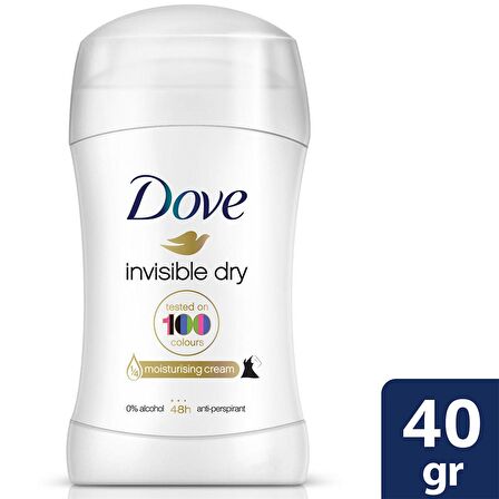 Dove Deodorant Stick Invisible Dry 40 Ml