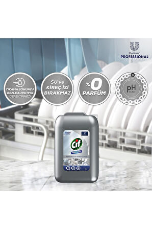 Cif Professional Endüstriyel Bulaşık Makinası Parlatıcısı 10 Lt