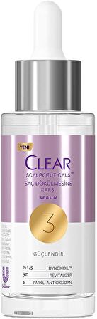 Clear Scalpceuticals Saç Dökülmesine Karşı Serum 45 ml