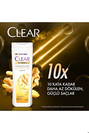 Clear Women Saç Dökülmesi ve Kepeğe Karşı Şampuan 350 ml