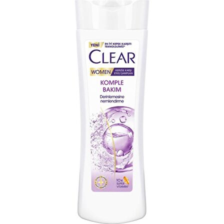 Clear Women Komple Bakım Kepeğe Karşı Şampuan 350 ml