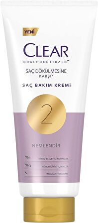 Clear Scalpceuticals Saç Dökülmesine Karşı Saç Bakım Kremi 170 ml