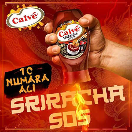 Calve Sos Srıracha Acı Sos 255 Gr