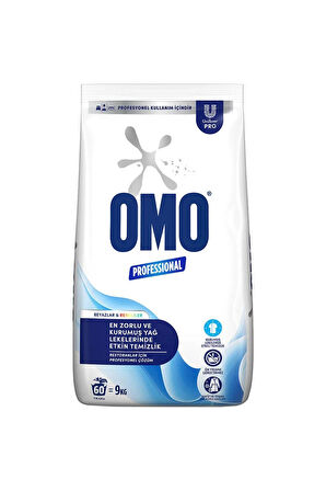 Omo Matik Profesyonel Toz Deterjan 9 Kg Renkli ve Beyazlar